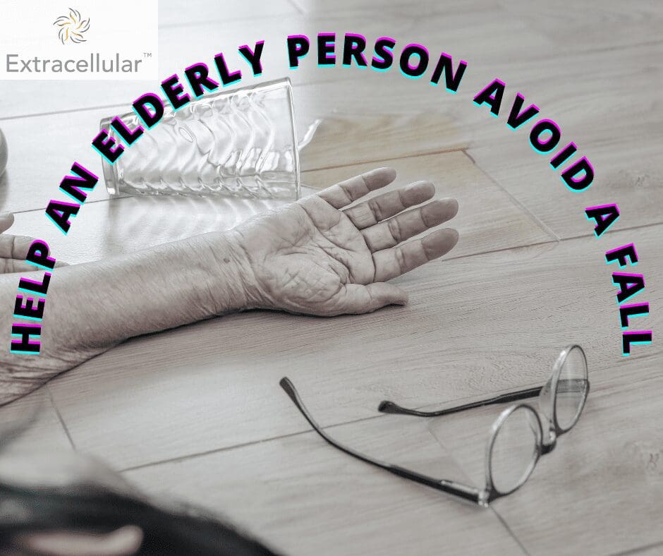 Help an Elderly person avoid a fall